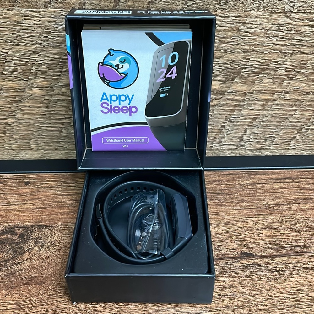 AppySleep Anti Snoring Wristband Watch Smartphone *ANDROID DEVICES ONLY* NWT